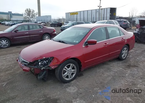 2007 Honda Accord 2.4 Se из США, поврежденный, VIN 1HGCM56397A068349